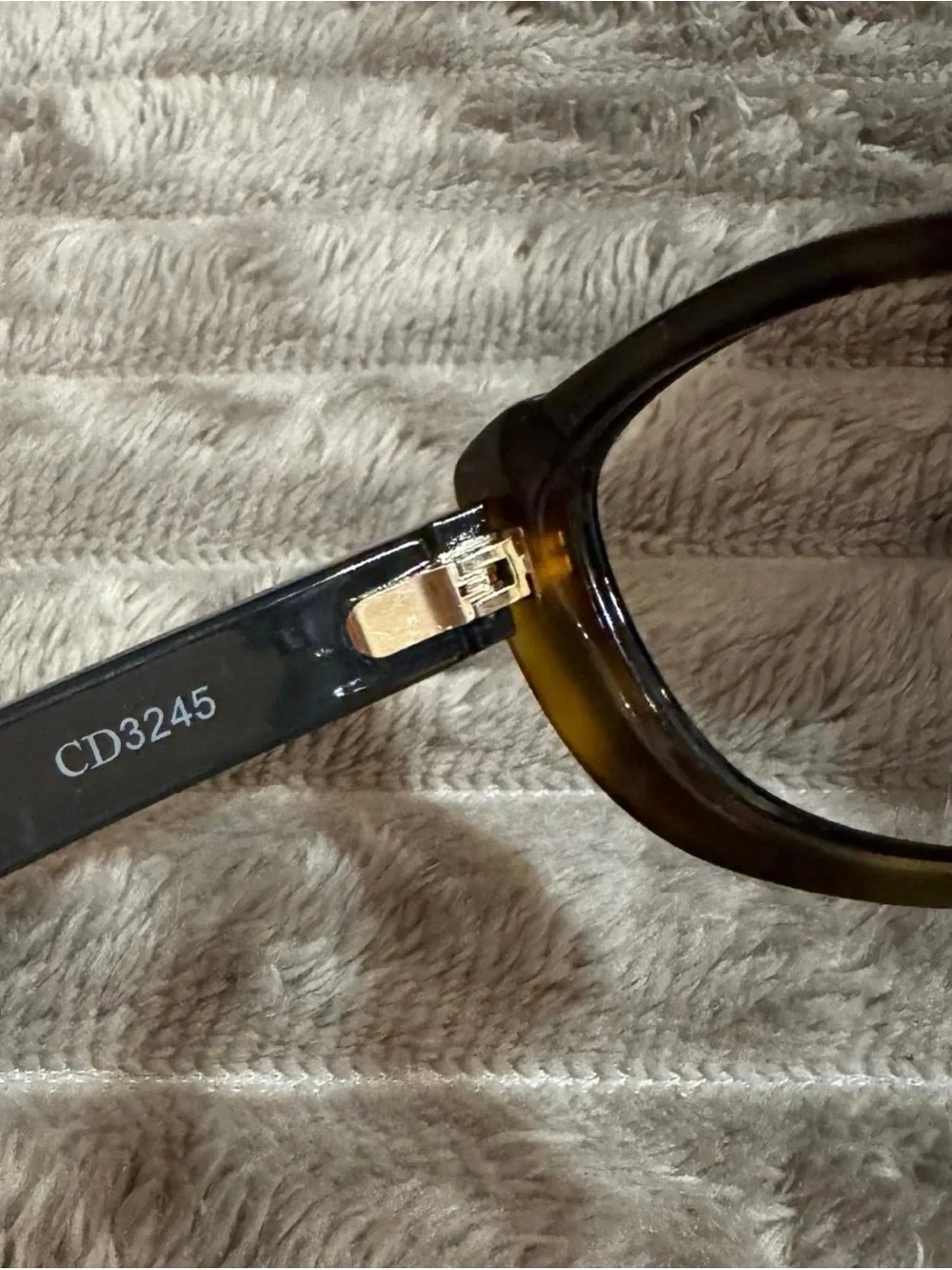 Rare Christian Dior Tortoise Shell Glasses Frames 100% Authentic